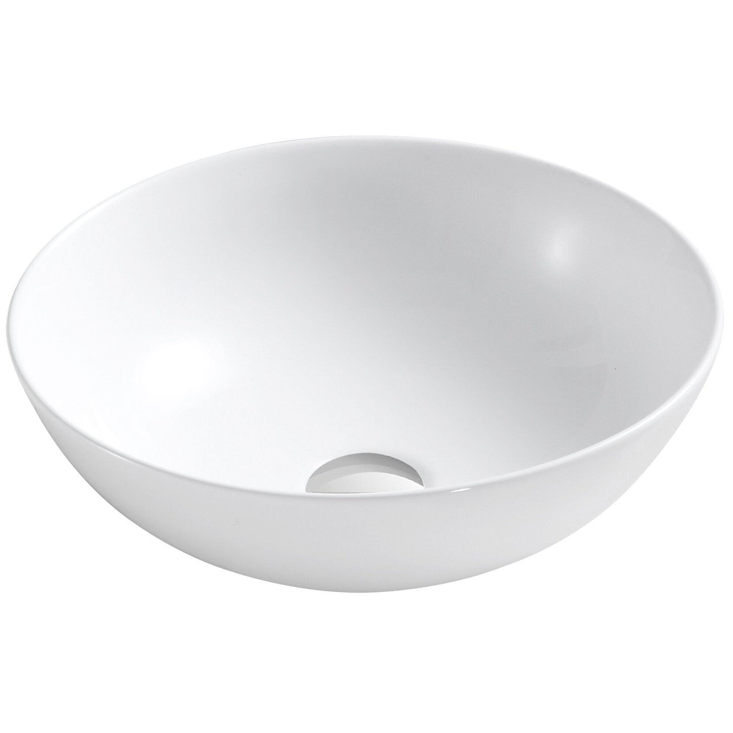 Ratel RA-AB4431 Ceramic Round Vessel Sink 15 1/2"D x 5 1/3"H (RA-AB4431)