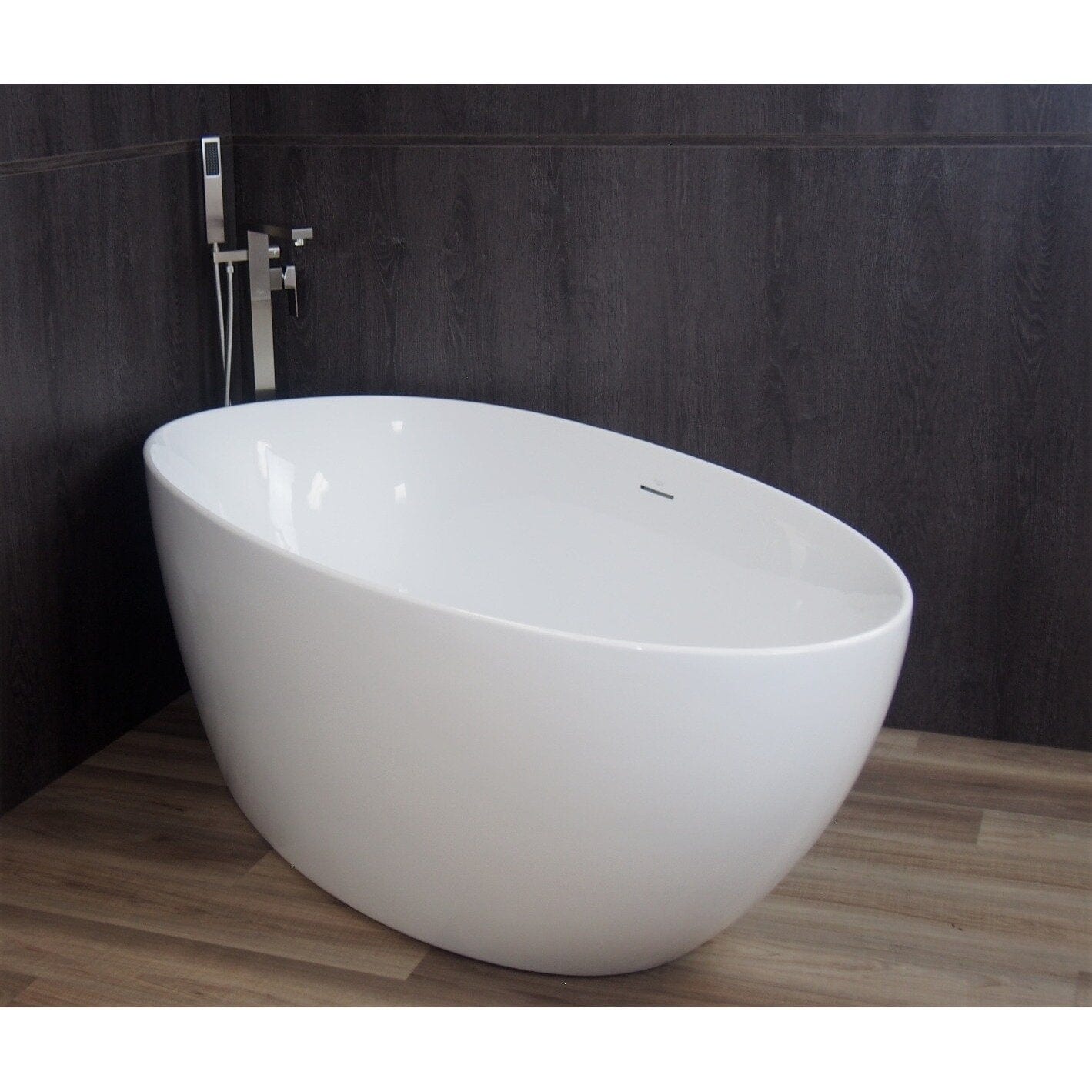 Ratel RA-ABBO59 Free Standing Acrylic Bathtub 59" X 31.5" X 23" (RA-ABBO59)