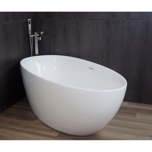 Ratel RA-ABBO59 Free Standing Acrylic Bathtub 59" X 31.5" X 23" (RA-ABBO59)