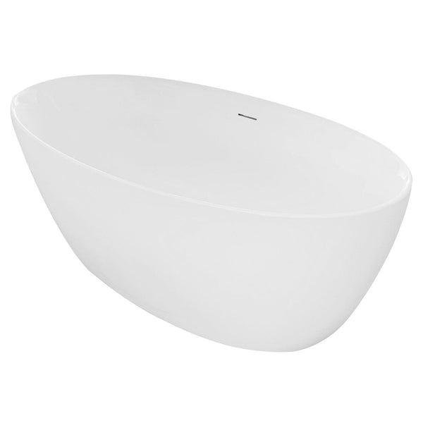 Ratel RA-ABBO67E Free Standing Acrylic Bathtub 67 X 33.5 X 23 (RA-ABBO67E)