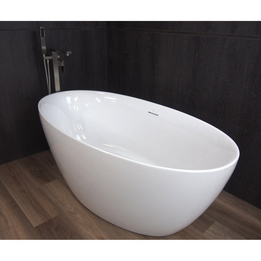 Ratel RA-ABBO67E Free Standing Acrylic Bathtub 67" X 33.5" X 23" (RA-ABBO67E)