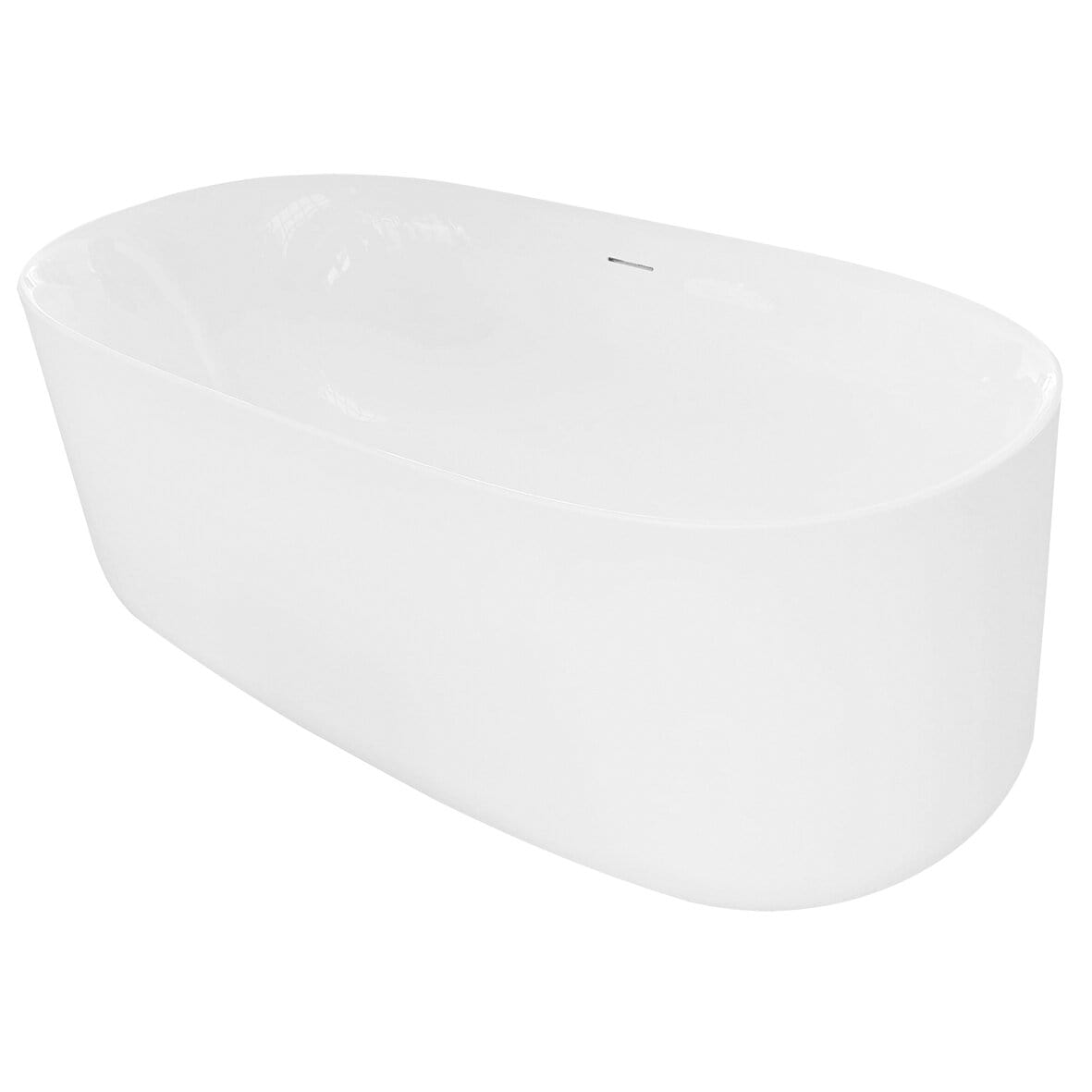 Ratel RA-ABMI67 Free Standing Acrylic Bathtub 67" X 31.5" X 23" (RA-ABMI67)