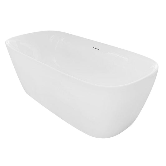 Ratel RA-ABPA67 Free Standing Acrylic Bathtub 67" X 31.5" X 23" (RA-ABPA67)