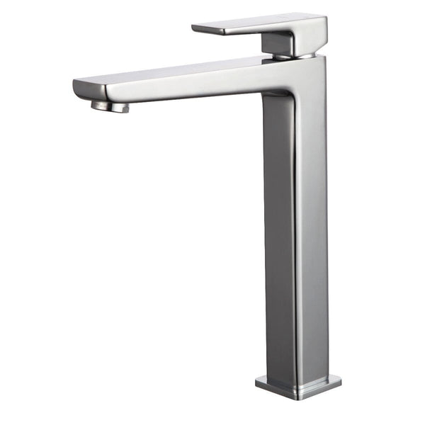 Ratel RA-FA164BN Ratel Single Handle Bathroom Vessel Faucet 8 1/8 x 10 3/4 Brushed Nickel (RA-FA164BN)