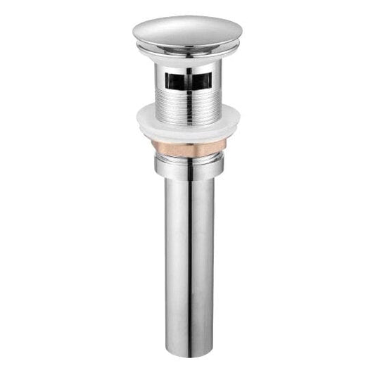 Ratel RA-POP1AC Pop-Up Drain with Overflow Hole - Chrome Big Cap (RA-POP1AC)