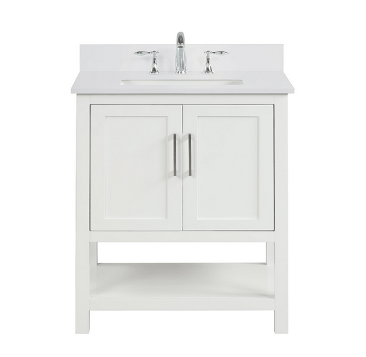 Ratel RA-VS2421-DS-WQ3 Santorini 24" Vanity Dove White (RA-VS2421-DS)