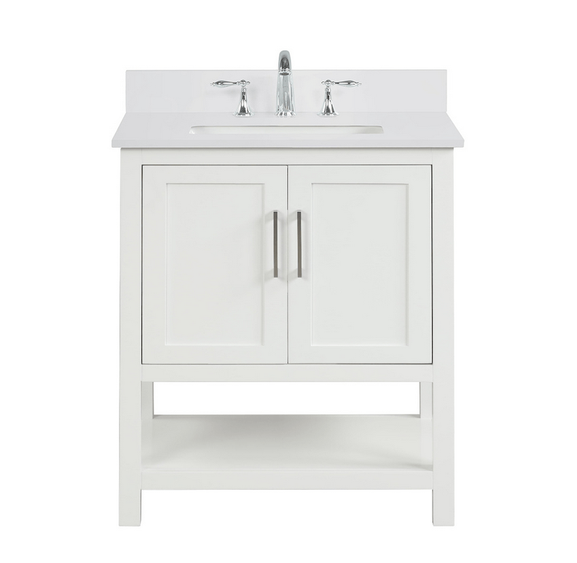 Ratel RA-VS3021-DS-WQ3 Santorini 30" Vanity Dove White (RA-VS3021-DS)