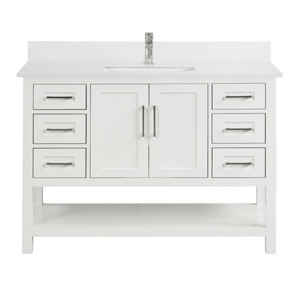 Ratel RA-VS4821S-DS-WQ1 Santorini 48" Vanity Dove White (RA-VS4821S-DS)