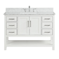 Ratel RA-VS4821S-DS-WQ3 Santorini 48" Vanity Dove White (RA-VS4821S-DS)