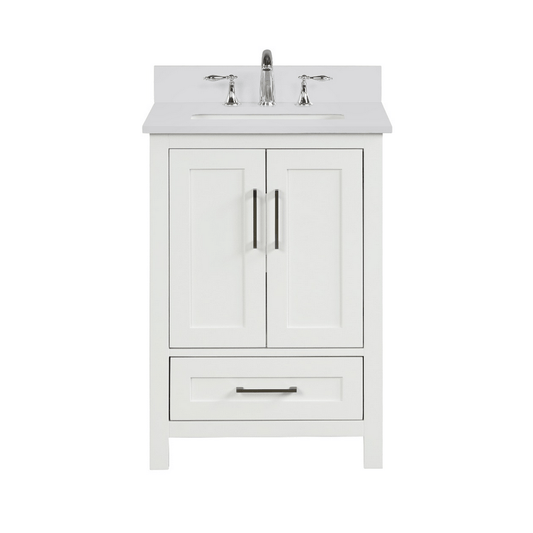 Ratel RA-VV2421-DS-WQ3 Valencia 24" Vanity Dove White (RA-VV2421-DS)