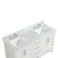 Ratel Valencia 60" Vanity Double Sinks Dove White (RA-VV6021D-DS)