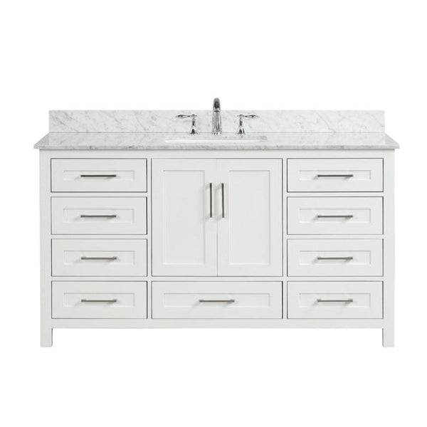 Ratel Valencia 60 Vanity Single Sink Dove White (RA-VV6021S-DS)