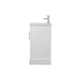 24 Inch Single Sink Bathroom Vanity in White with Ceramic Sink and Countertop - Vanity Art VA5024-W