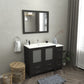 Vanity Art VA3036-48E 48 Inch Single Sink Bathroom Vanity in Espresso with Ceramic Countertop - Vanity Art VA3036-48E