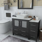 Vanity Art VA3130-42E 42 Inch Single Sink Bathroom Vanity in Espresso with Marble Countertop - Vanity Art VA3130-42E