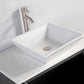 Vanity Art VA3136-108E 108 Inch Double Sink Bathroom Vanity in Espresso with Marble Countertop - Vanity Art VA3136-108E