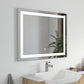 Vanity Art VA34-36 Rectangular 35.5 Inch x 23.5 Inch LED Bathroom Mirror with Touch Sensor - Vanity Art VA34-36