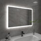 Vanity Art VA3D-36 Rectangular 36 Inch x 27.5 Inch LED Bathroom Mirror with Touch Sensor - Vanity Art VA3D-36