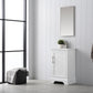 Vanity Art VA5020-W 20 Inch Single Sink Bathroom Vanity in White with Ceramic Sink and Countertop - Vanity Art VA5020-W