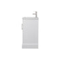 Vanity Art VA5024-W 24 Inch Single Sink Bathroom Vanity in White with Ceramic Sink and Countertop - Vanity Art VA5024-W