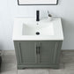 Vanity Art VA5030-VG 30 Inch Single Sink Bathroom Vanity in Vintage Green with Ceramic Sink and Countertop - Vanity Art VA5030-VG