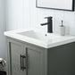 Vanity Art VA5030-VG 30 Inch Single Sink Bathroom Vanity in Vintage Green with Ceramic Sink and Countertop - Vanity Art VA5030-VG