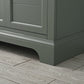 Vanity Art VA5030-VG 30 Inch Single Sink Bathroom Vanity in Vintage Green with Ceramic Sink and Countertop - Vanity Art VA5030-VG