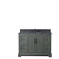 Vanity Art VA5048-VG 48 Inch Single Sink Bathroom Vanity in Vintage Green with Marble Countertop & Backsplash - Vanity Art VA5048-VG