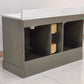 Vanity Art VA5054-SG 54 Inch Double Sink Bathroom Vanity in Gray with Marble Countertop & Backsplash - Vanity Art VA5054-SG