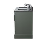 Vanity Art VA5054-VG 54 Inch Double Sink Bathroom Vanity in Vintage Green with Marble Countertop & Backsplash - Vanity Art VA5054-VG
