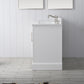 Vanity Art VA5054-W 54 Inch Double Sink Bathroom Vanity in White with Marble Countertop & Backsplash - Vanity Art VA5054-W