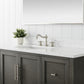 Vanity Art VA5060-SSG 60 Inch Single Sink Bathroom Vanity in Gray with Marble Countertop & Backsplash - Vanity Art VA5060-SSG