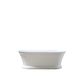 Vanity Art VA6610-S-PW 59 Inch Freestanding White Acrylic Bathtub with Overflow And Pop-Up Drain - Vanity Art VA6610-S-PW