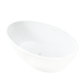 Vanity Art VA6834-SPW 55 Inch Freestanding White Acrylic Bathtub with Overflow And Pop-Up Drain - Vanity Art VA6834-SPW