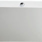 Vanity Art VA6836 67 Inch Freestanding White Acrylic Bathtub with Polished Chrome Finish - Vanity Art VA6836