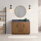 Vanity Art VA7048-T-BT 48 Inch Single Sink Bathroom Vanity in Tan with Limestone Top - Vanity Art VA7048-T-BT