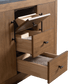 Vanity Art VA7048-T-BT 48 Inch Single Sink Bathroom Vanity in Tan with Limestone Top - Vanity Art VA7048-T-BT