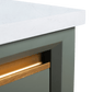 Vanity Art VA8030-VG 30 Inch Single Sink Bathroom Vanity in Vintage Green with Marble Countertop - Vanity Art VA8030-VG