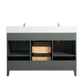 Vanity Art VA8054-DVG 54 Inch Double Sink Bathroom Vanity in Vintage Green with Marble Countertop - Vanity Art VA8054-DVG