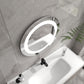 Vanity Art VAR16 Round 23.5 Inch LED Bathroom Mirror with Touch Sensor - Vanity Art VAR16