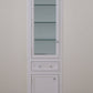 Water Creation DERBY-LC-W Derby Collection Linen Cabinet In White