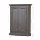 Water Creation DERBY-TT-G Derby Collection Wall Cabinet In Cashmere Grey