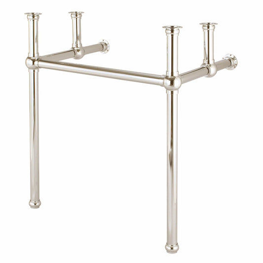 Water Creation EB30B-0500 EMBASSY 30"W x 33"H Single Washstand and P-Trap included, in Polished Nickel Finish