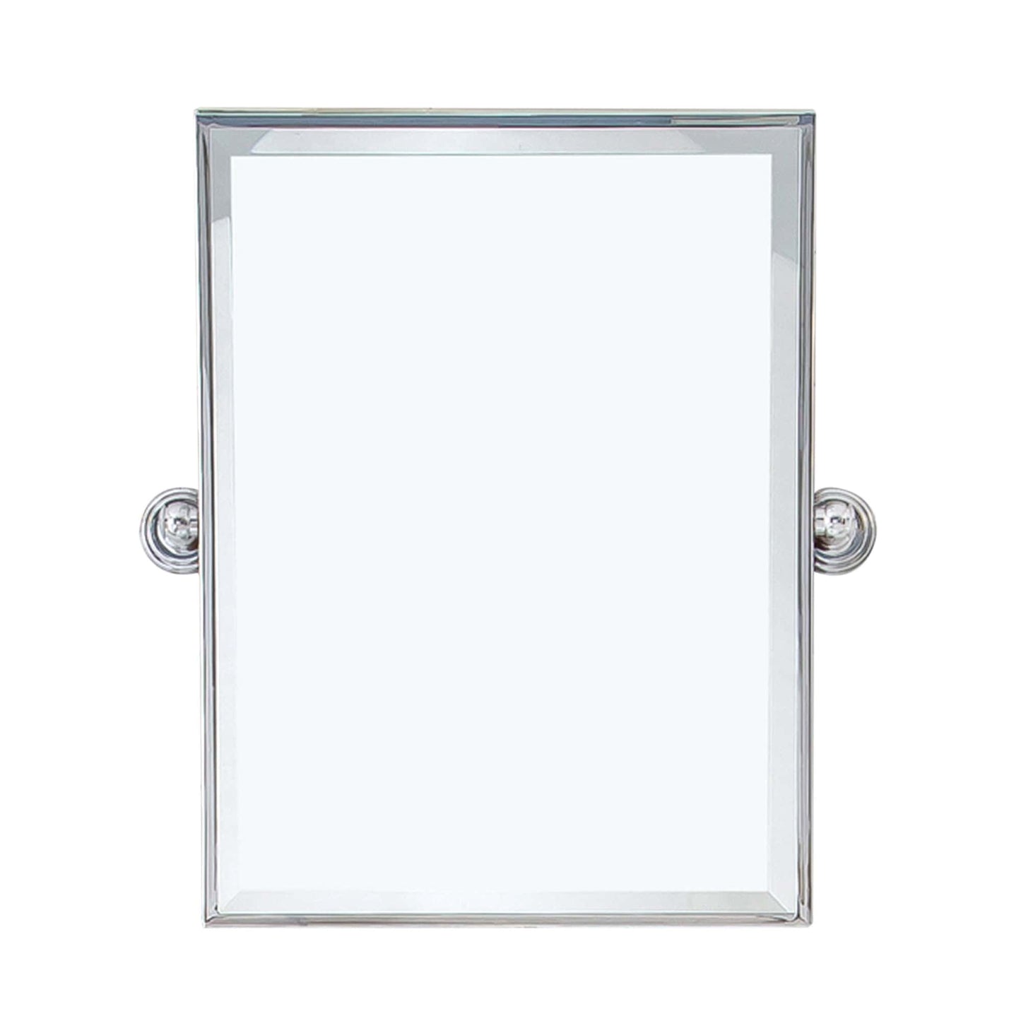 Water Creation EMPIRE-M-1824-01 Metal Retangular Mirror 18" X 24" In Chrome Finish