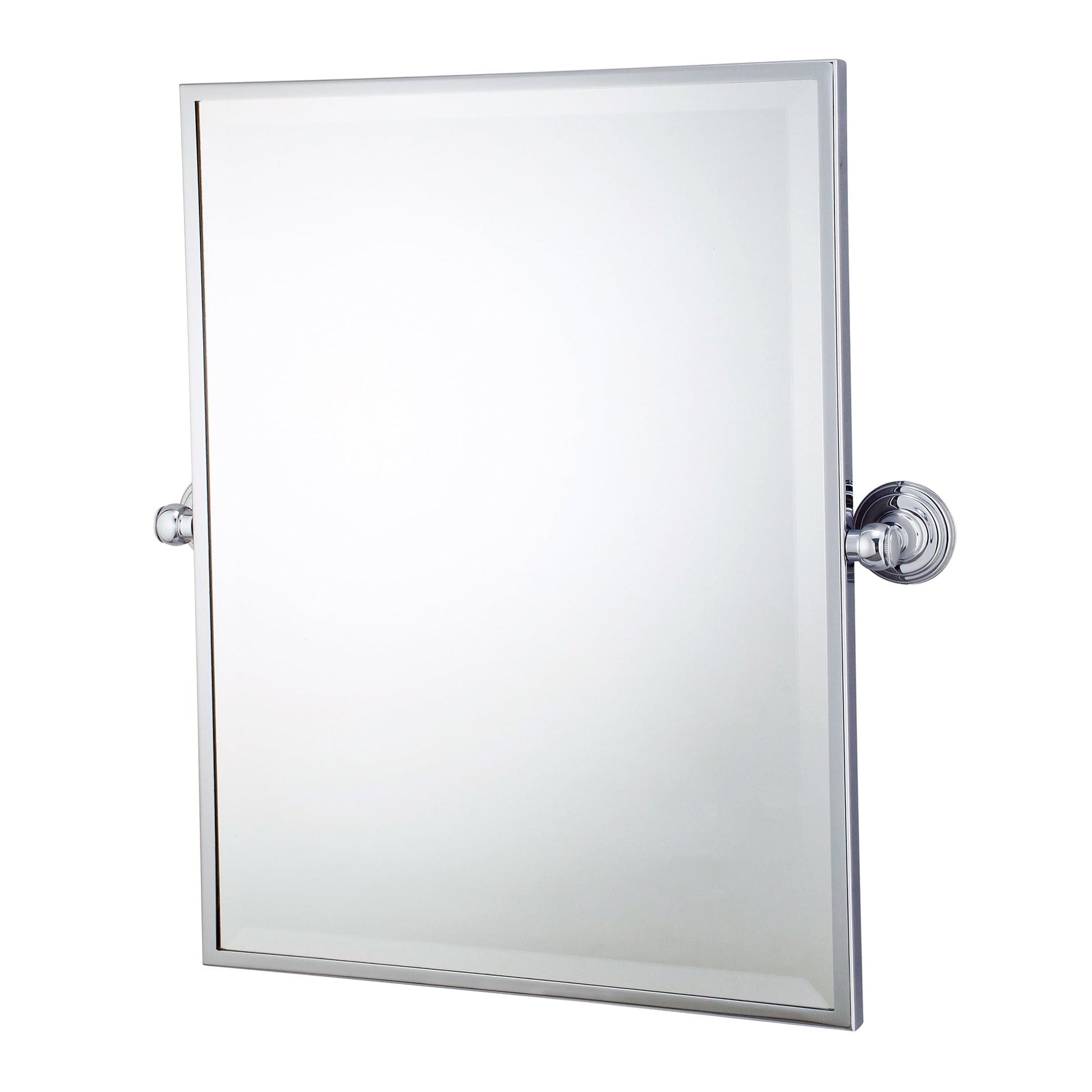 Water Creation EMPIRE-M-1824-01 Metal Retangular Mirror 18" X 24" In Chrome Finish