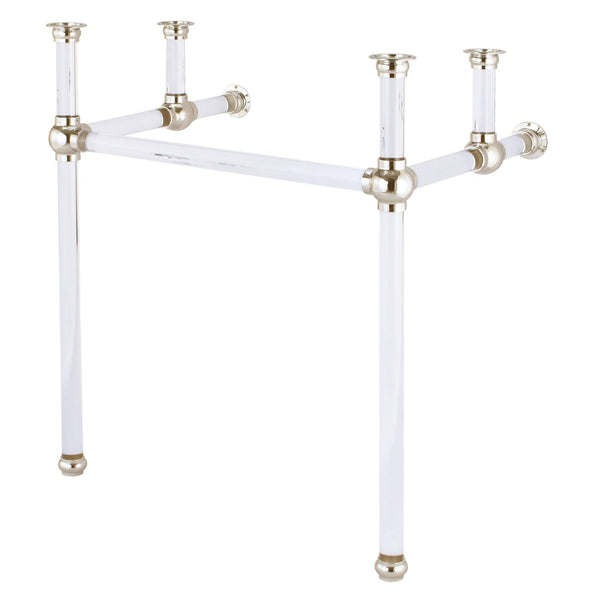 Water Creation EP30A-0500 EMPIRE 30W x 33H  Single Washstand Only, in Polished Nickel Finish