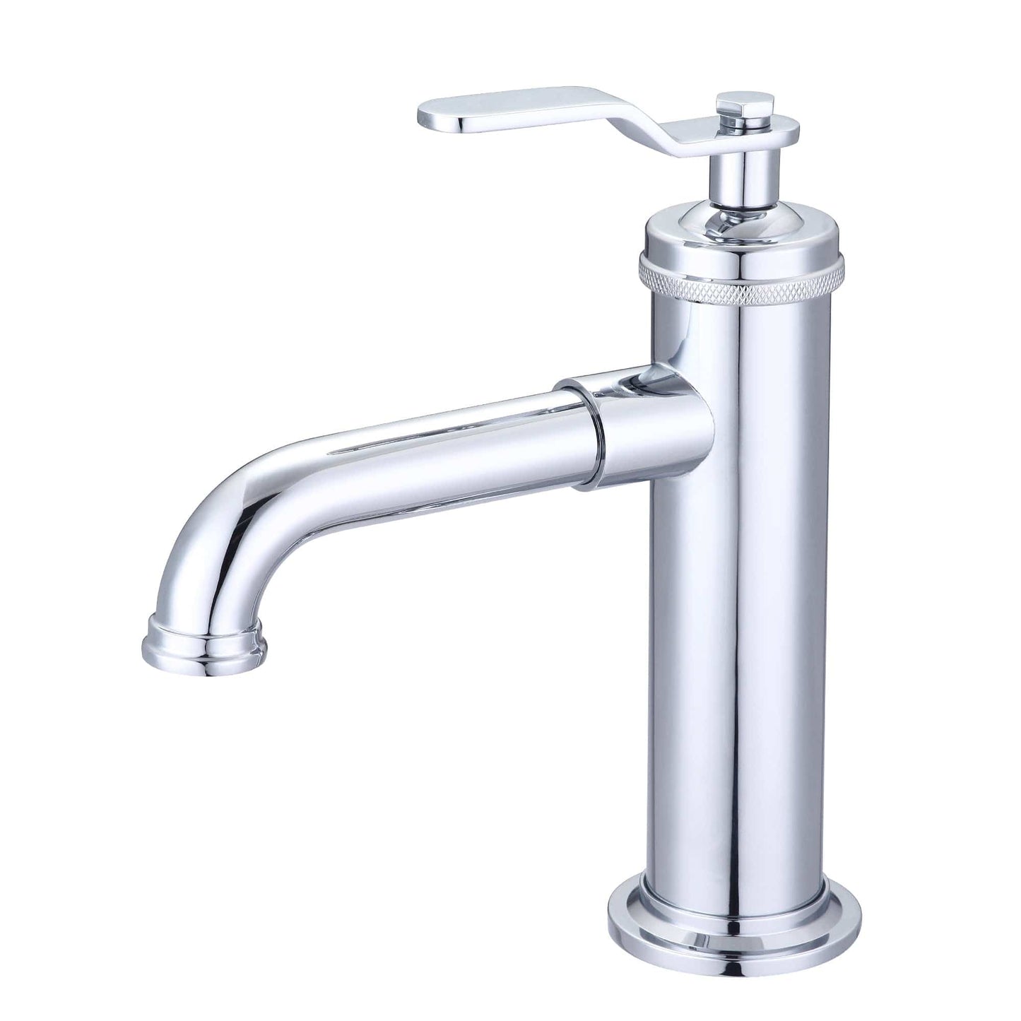 Water Creation F7-0001-01-NH Water Creation Modern Streamlined Cylindrical Single Faucet F7-0001 in Triple Plated Chrome