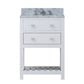 Water Creation MA24CW01PW-000000000 MADALYN 24"W x 34"H Pure White Single-Sink Vanity (Vanity Only)