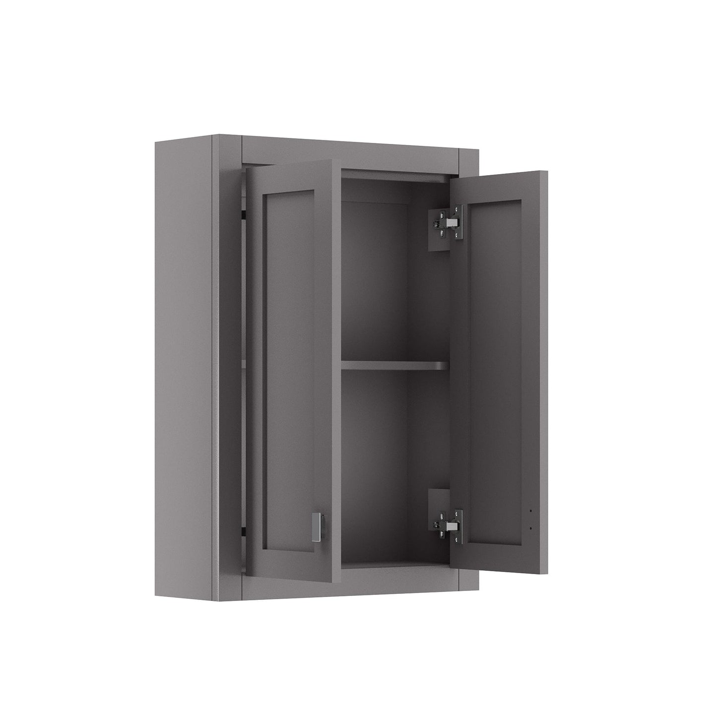 Water Creation MADISON-TT-G Madison Collection Wall Cabinet In Cashmere Grey