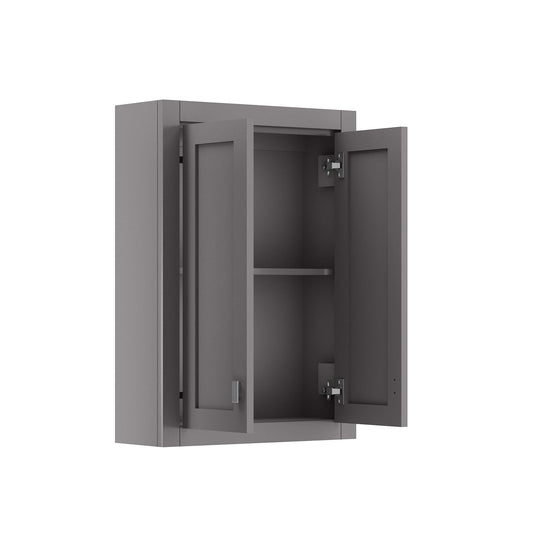 Water Creation MADISON-TT-G Madison Collection Wall Cabinet In Cashmere Grey